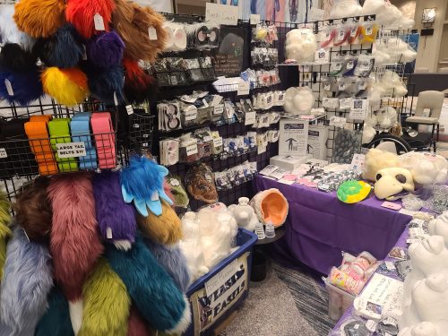 Weasels on Easels and Beans in Things Denfur 2022 Table