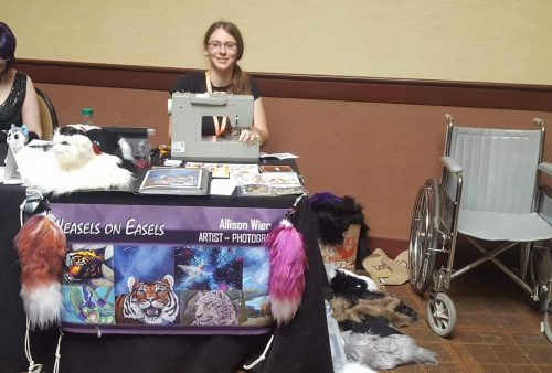 Furlandia 2016 Artist Alley Table